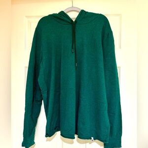 Torrid hunter green hoodie size 1 EUC
